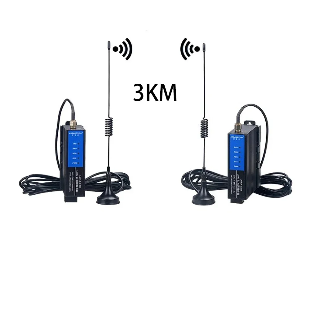 RS232 RS485 RS422 Ethernet to LORA Converter Wireless Module Remote IO Transmission Signal Data Acquisition Transceiver
