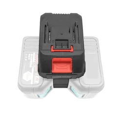 Adaptador de batería de herramienta eléctrica 2 en 1 para Makita, llave de taladro de impacto eléctrico, destornillador, convertidor de batería de iones de litio