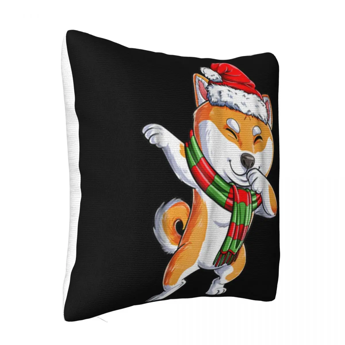 Awesome Dabbing Shiba Inu Santa Christmas Kids Boys Gifts 2021 Latest Designing Hot Sale Pillow Case