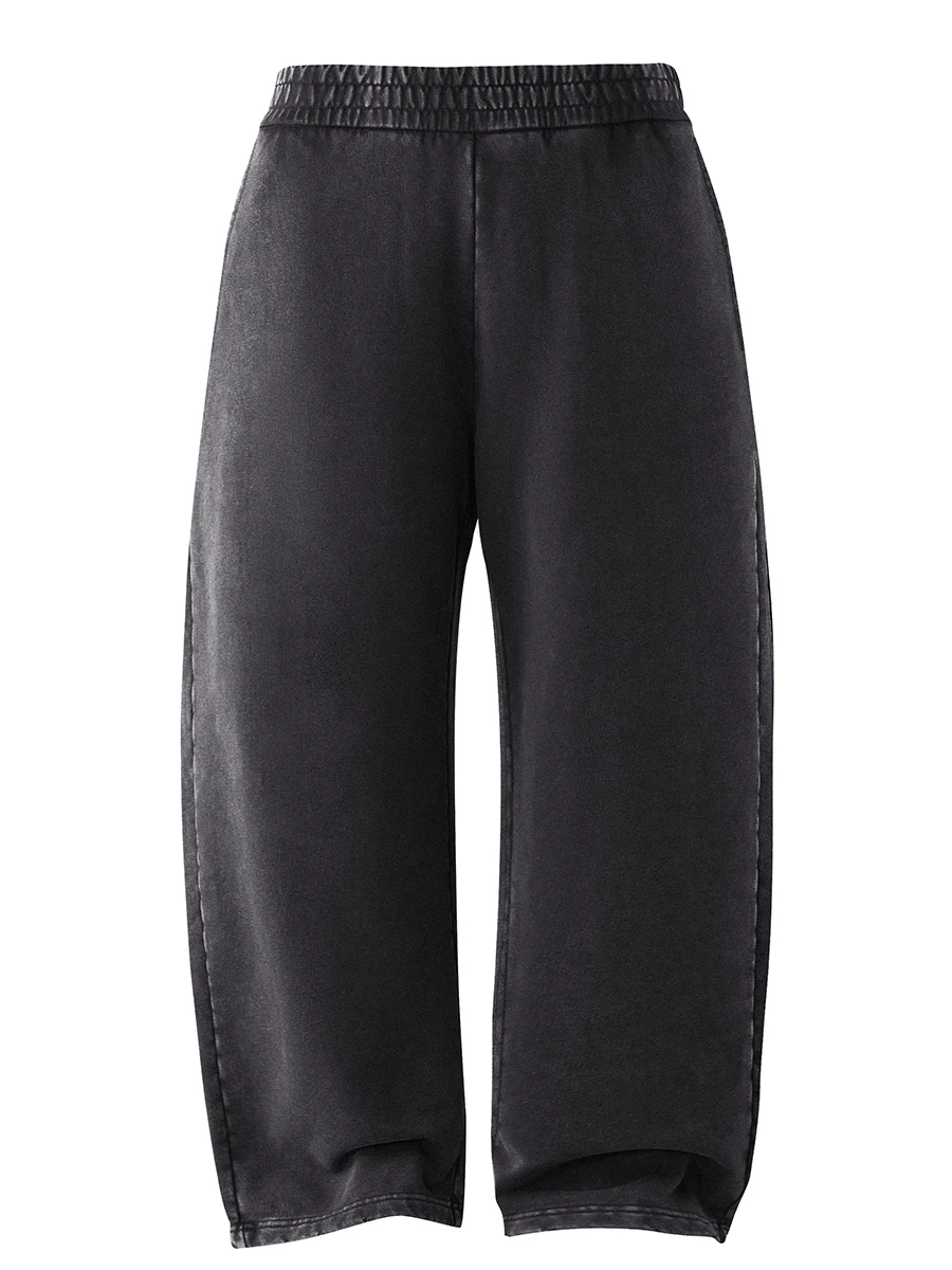 American Fashion Trendy Handsome Boy Retro Distressed Jeans Loose Versatile Draped High Street Youth Casual Long Pants