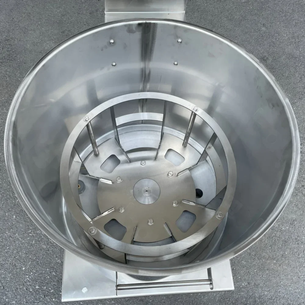 Green Vegetables Dewatering MachineFood Dehydrator Stainless Steel Centrifugal Cabbage Spin Dryer Dehydrator