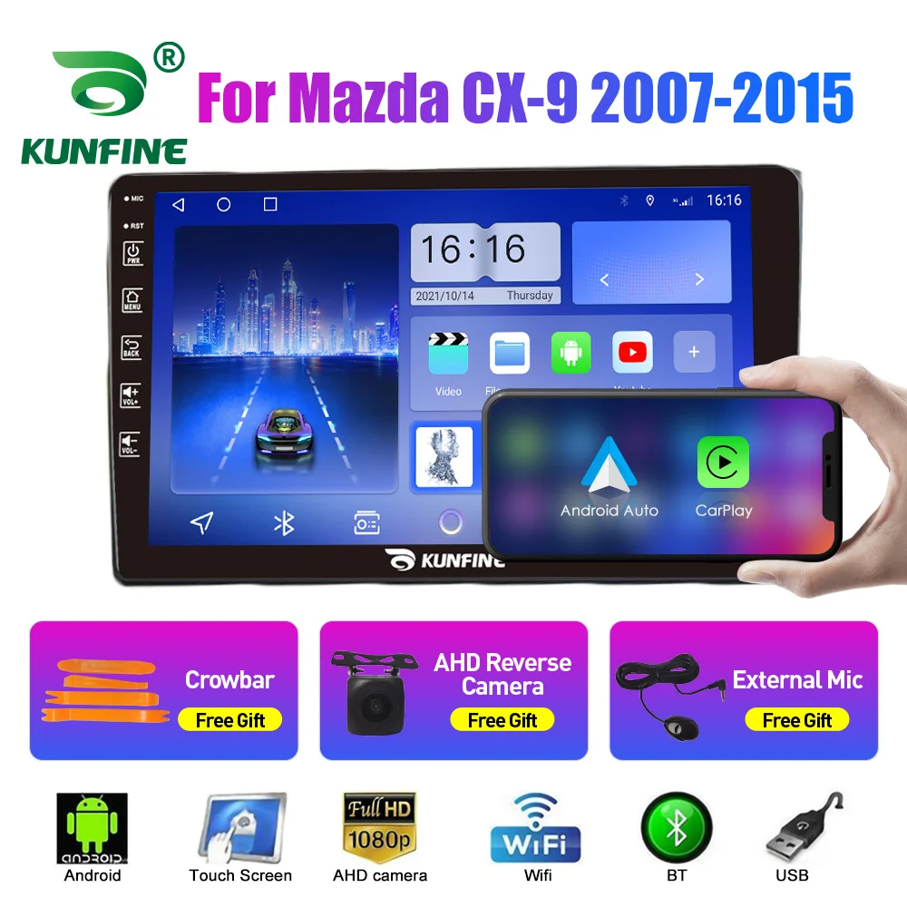 For Mazda CX-9 2007-2015 Android GPS Navigation Reversing Camera Integrated Unit