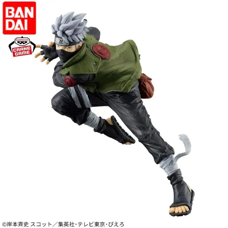 In Stock Genuine BANDAI BANPRESTO NARUTO Shippuden  Hatake Kakashi Figure Model Collection Toy Gift