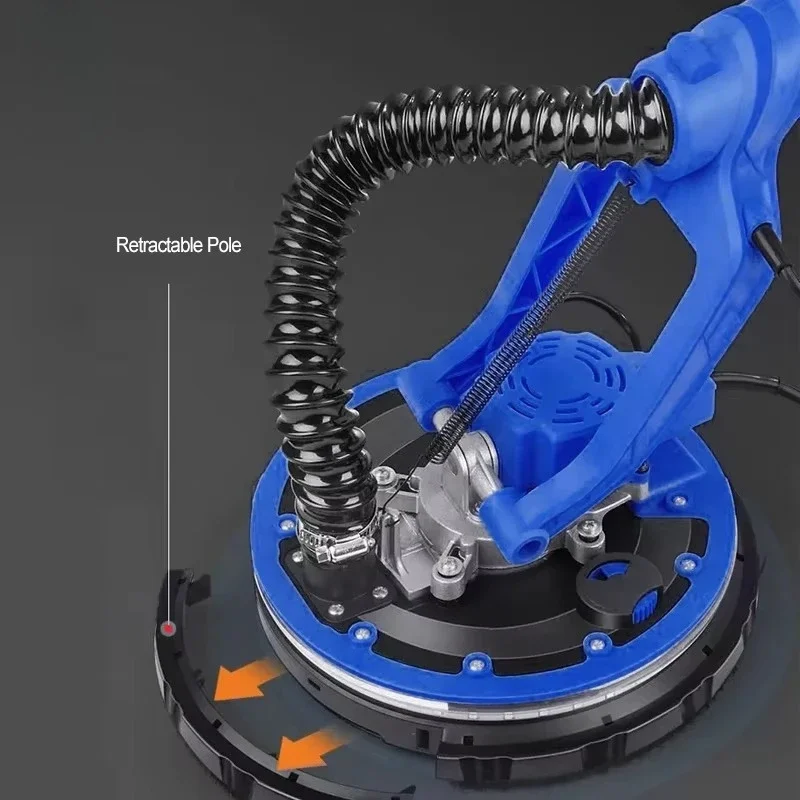 

Высококачественная электрическая шлифовальная машина для гипсокартона с LED-подсветкой, 225 мм, с пылесосом YX-225D, умная самоотводящаяся система всасывания