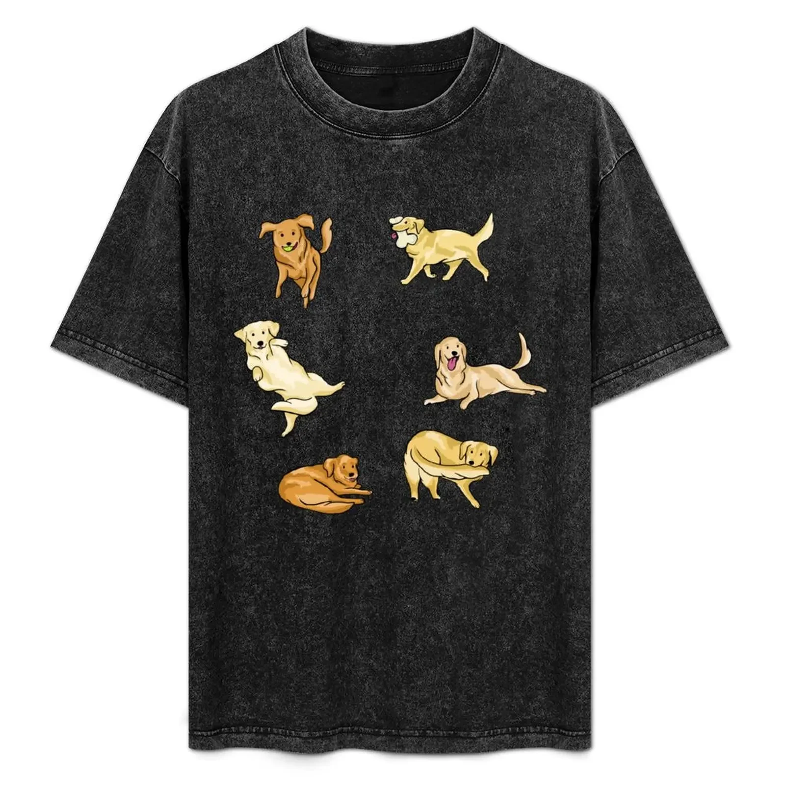 

Golden Retrievers T-Shirt graphic t shirts for man man t cotton printed for man mens graphic T-Shirt