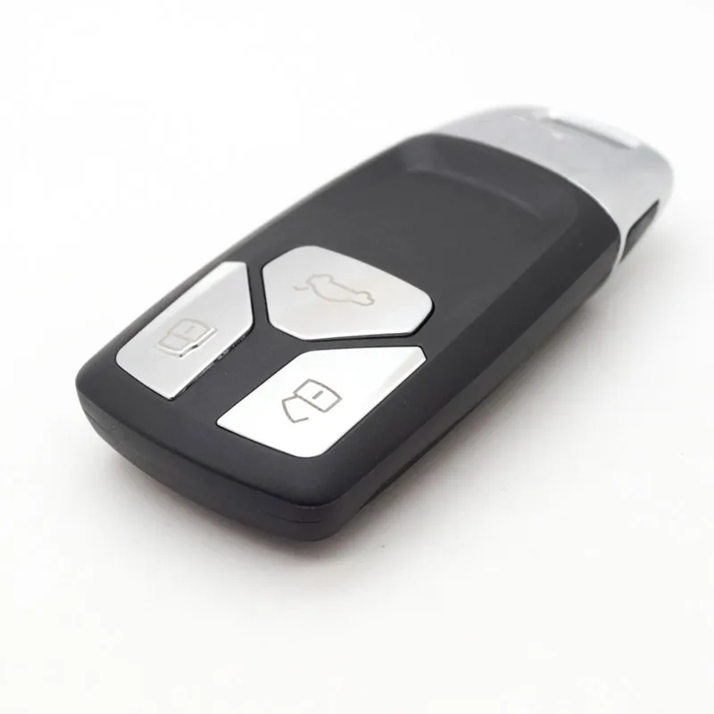 3 Buttons Remote Key Shell Case For Audi TT A4 A5 S4 S5 Q7 SQ7 A4L 2016 2017 2018 2019 Car Key Replacement Blank Car Accessories