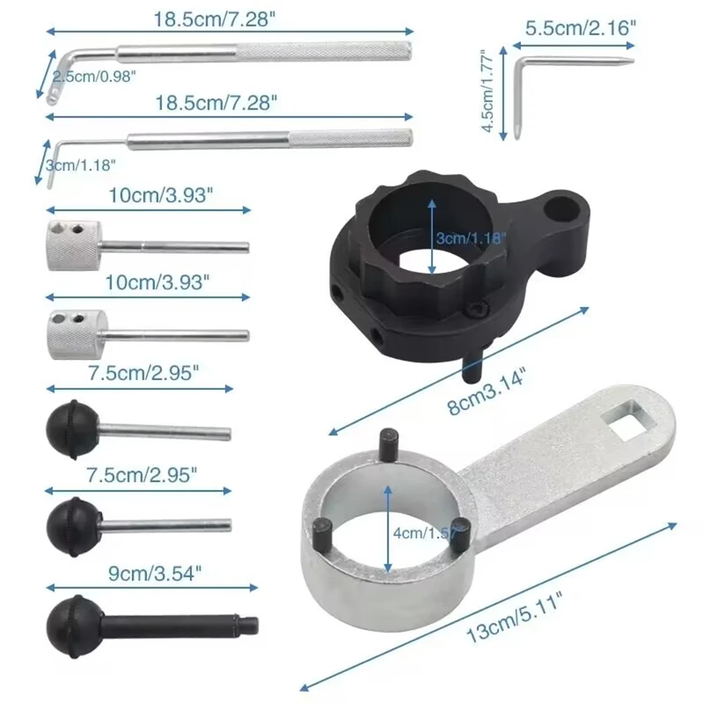 Engine Timing Tool Kit for VW VAG Golf VII Polo Audi A3 A4 A5 A6 1.4 1.6 2.0TDI CR 2012