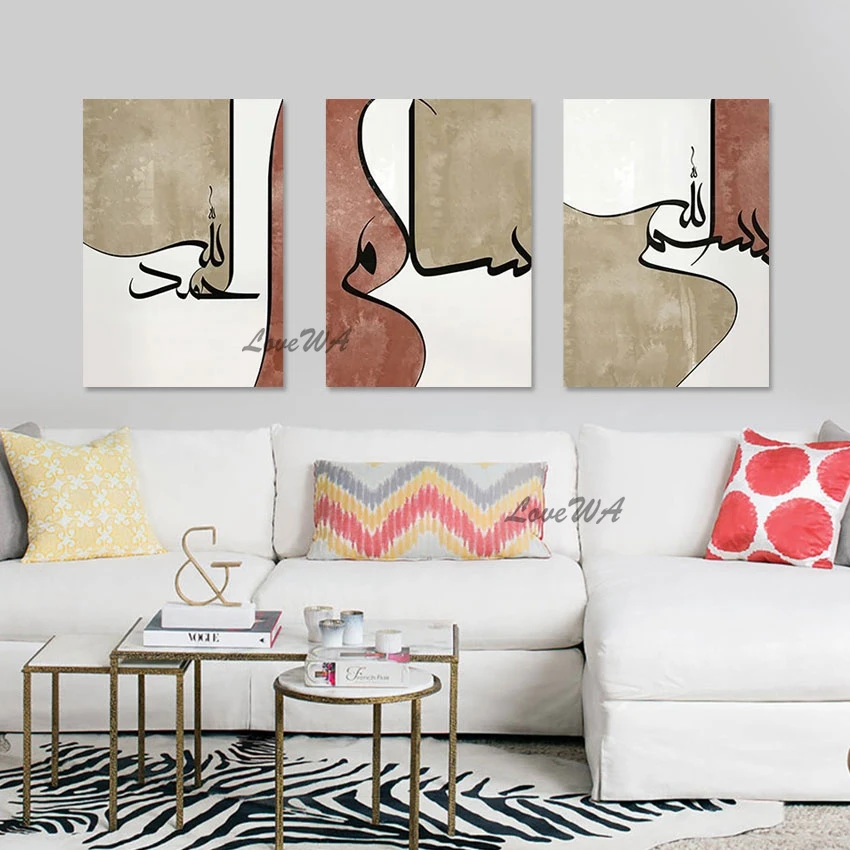 

Abstract Art Style Hand Drawing Picture Fashion Wall Painting 3PCS Canvas Showpiece No Framed Simple Decor Acrylic Artwork