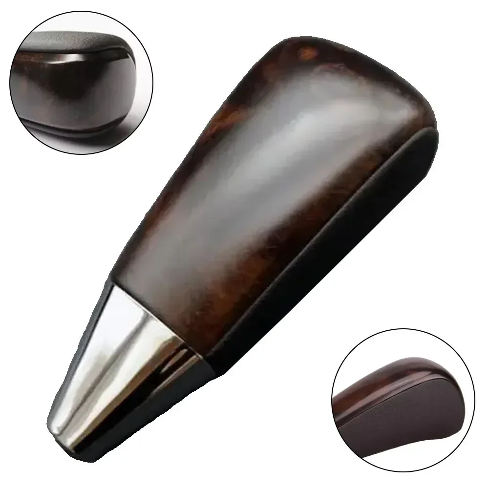

Custom Fit Dark Wood Gear Shifter Knob Grip for Toyota For Land For Cruiser LC200 2008 2023 Boosting Driving Comfort