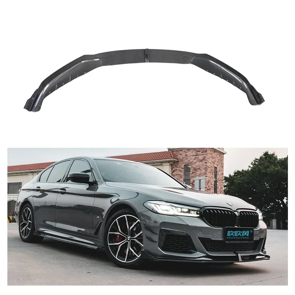 

New! Prime Dry Carbon Fiber For BMW 5 Series G30 G38 2021-2023 Rear Lip Spoiler Separator Grille Front Lip Canard Side Skirt WK