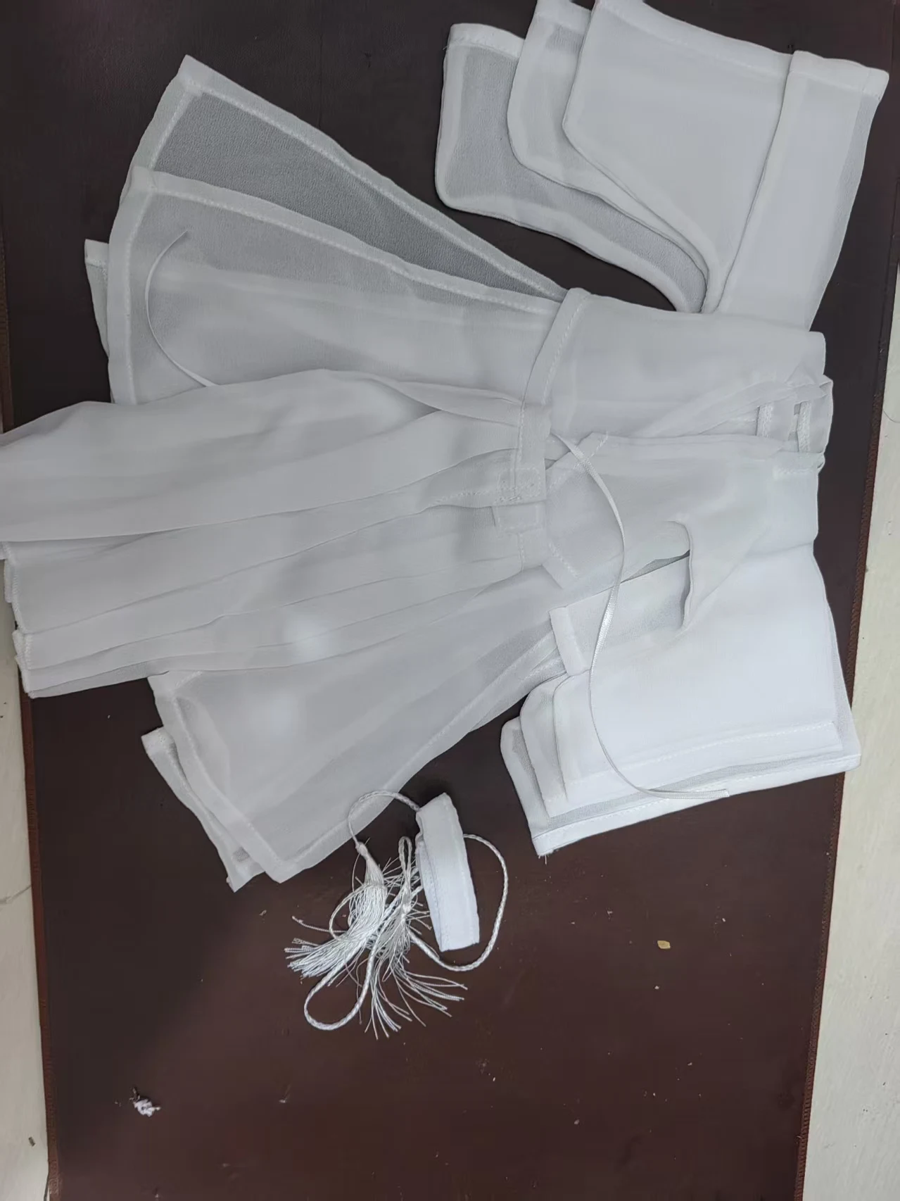 1/6 Mannelijke Zwart wit Oude Outfit Hanfu kleding Hanfu Gewaad Man Kostuum Aanpassen Jurk voor 12 inch Action Figure Model speelgoed