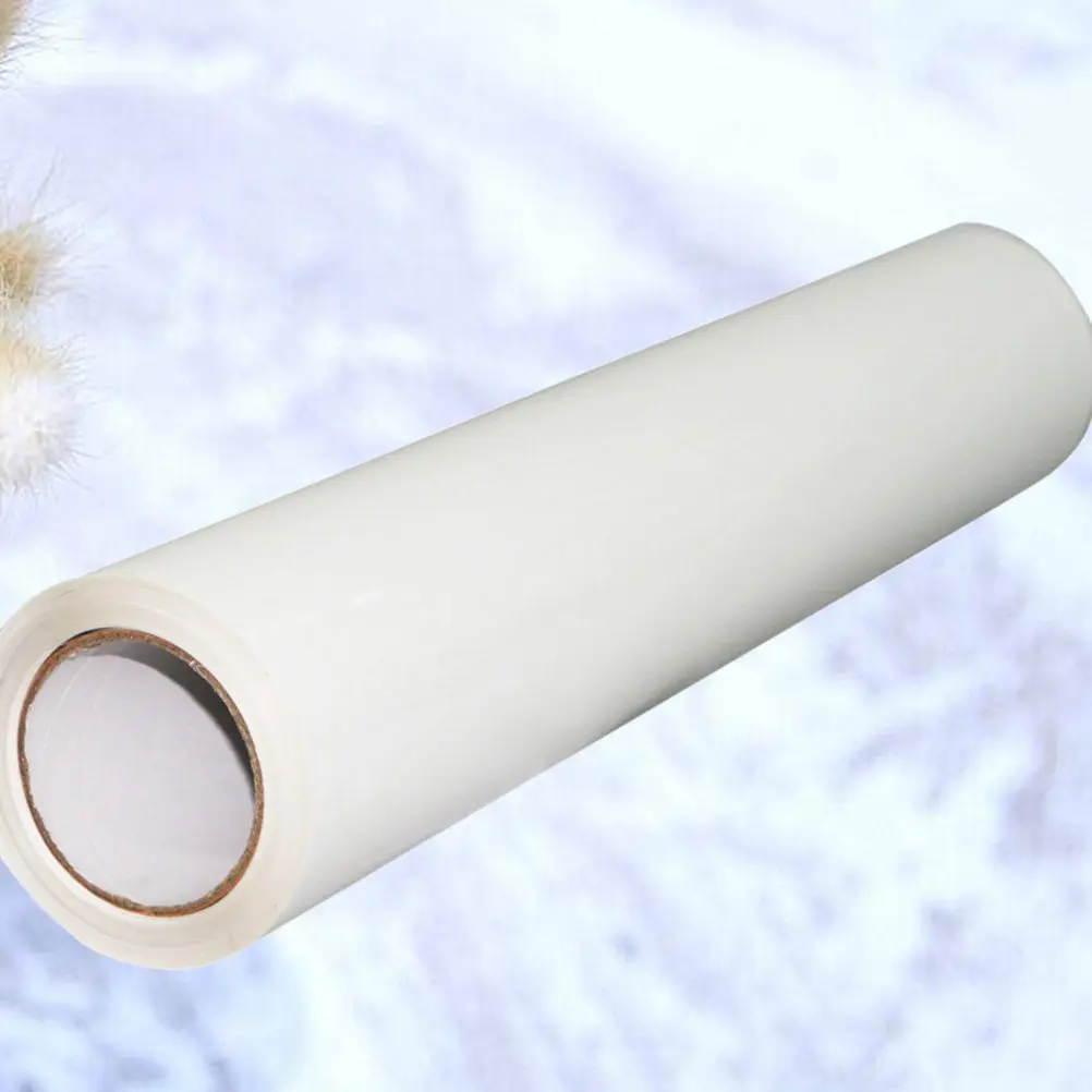 

2pcs Heat Transfer Vinyl Roll Pu Htv Film For T-Shirts Clothes Shoes Bags Caps Aprons White Durable Flexible Strong Diy Craft