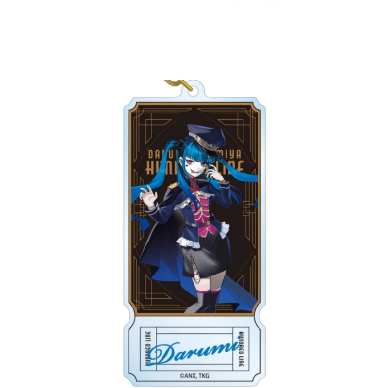 The Hundred Line‑Last Defense Academy Anime Character Acrylic Keychain Double Sided Print Bag Pendant Cute Accessory Gift