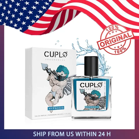 Colonia de feromonas de Cupido para hombres, 50ml, hipnosis 2,0, Colonia para hombres, colonia de hipnosis con infusión de feromonas, aroma duradero