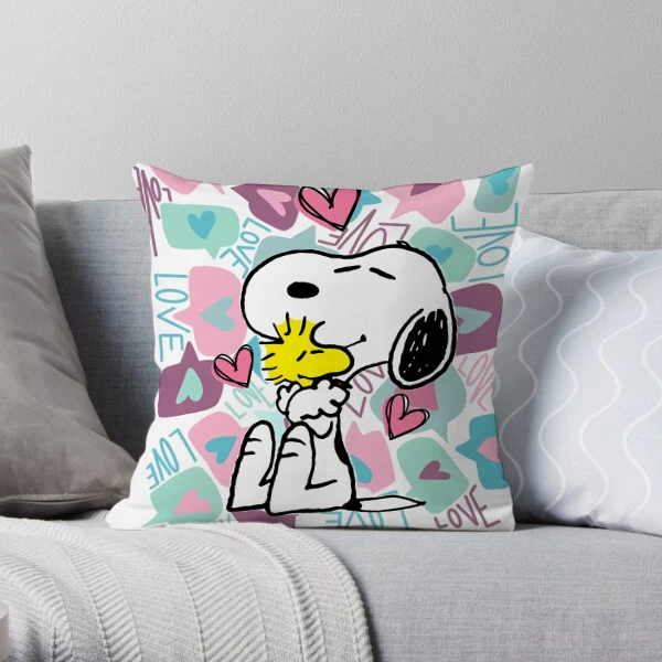 Snoopys Pillowcases Cartoon Kawaii Pillow Covers Female Cute Pillow Cases Woman MEN Bedroom Room Home Decoration Birthday Gift - view 3