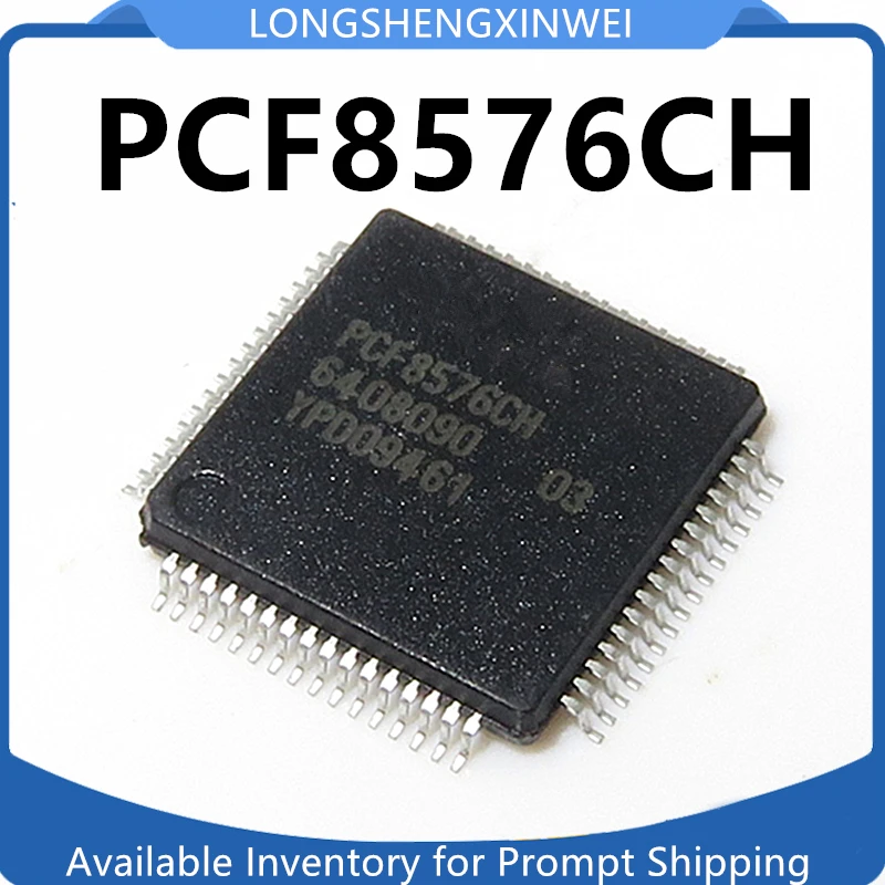 1PCS PCF8576CH PCF8576 Spot QFP64 Embedded Processor Chip Original