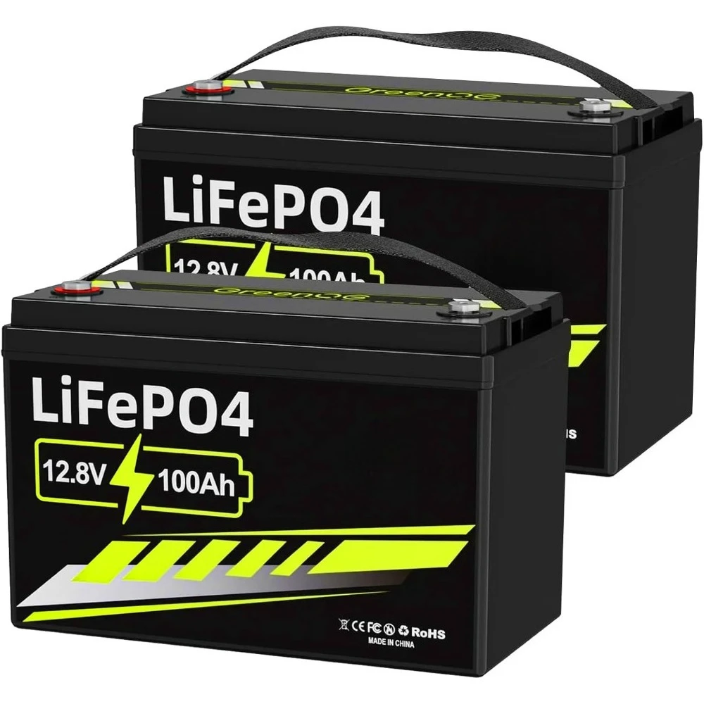 

12V100Ah LiFePO4 Battery Group 31 With Built-in 100A BMS,15000 Deep Cycles Rechargeable Lithium Battery Prefect for Solar System