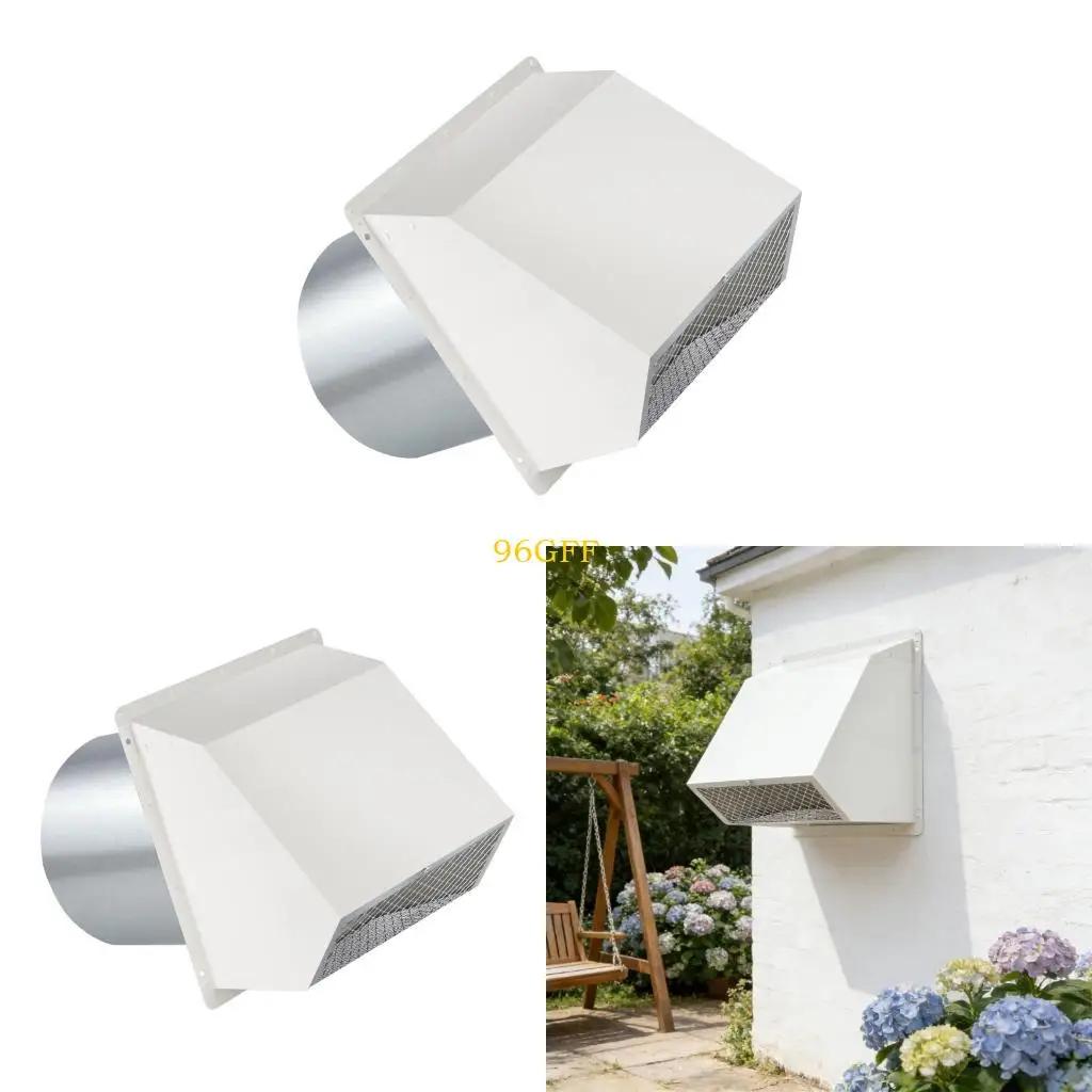 

96GF Quick Mount Denial Drilling Ventilation Exhaust Neighborhood with Spring Dampener for Backdraft Prevention Various Lodgings