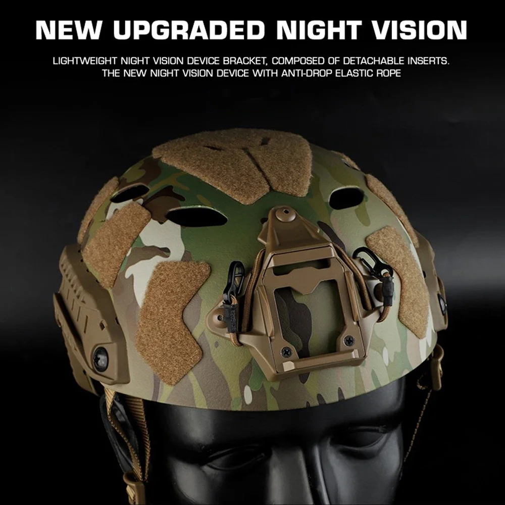 Casco táctico Ops-Core Fast SF Airsoft – Protección facial de alta densidad - imagen 4