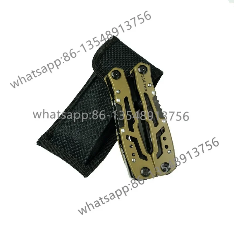 Outdoor Multifunctional Folding Pliers EDC Portable Multi Purpose Hand Tool for Camping & Daily Repair