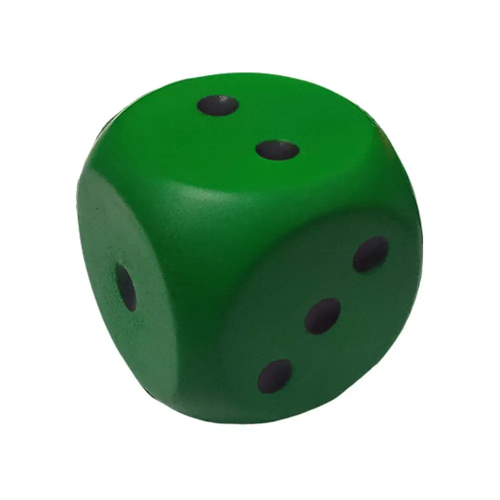 Slow Rebound Squeeze Dices Soft Six Sided Dices Kids Counting Toy Learning Aids per Class Board Game Classroom Math Teachin N9K6