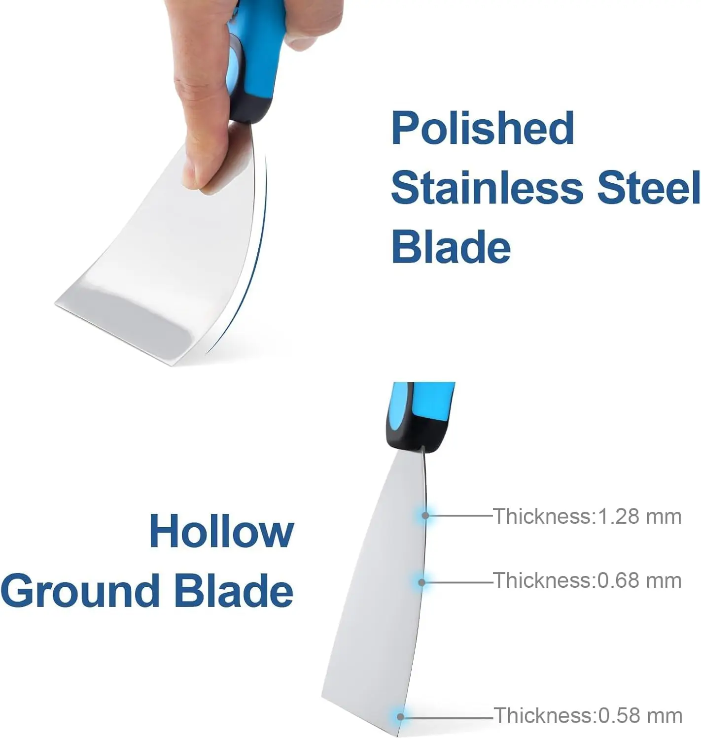 Kit de ferramentas manuais para drywall, 14 peças de aço inoxidável 1,5" 2" 4" 5" 6", faca de calafetagem, 8" 10" 12" 14", panela de lama de 14",