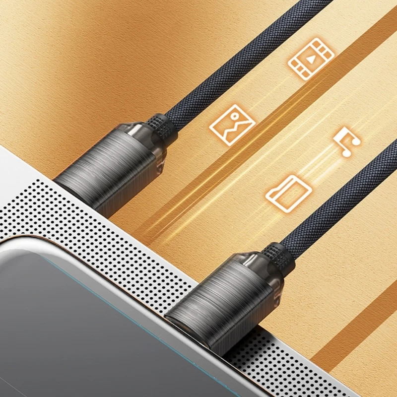 Кабель для зарядки и передачи данных USB C к USB C поддерживает зарядку 100 Вт, передачу данных 480 Мбит/с для телефонов, планшетов и многого другого