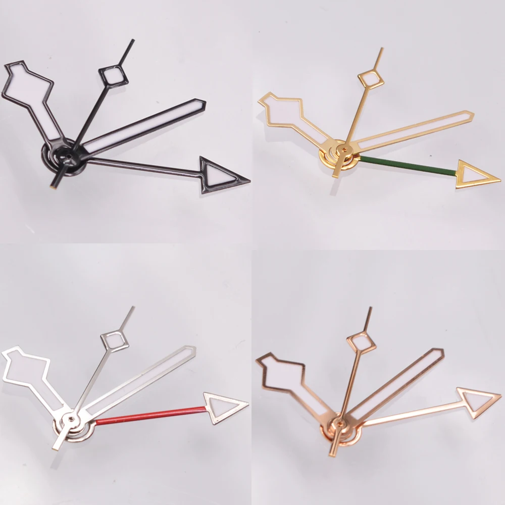 

NH34 часы в виде снежинки Hands зеленый светящийся подходит для Japan NH34A аксессуары для перемещения