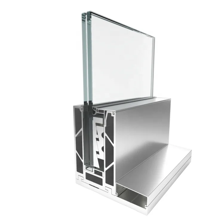 Customization Safety Frameless Tempered Glass Fence Railing System Aluminum U Channel Glass Balcony Railing