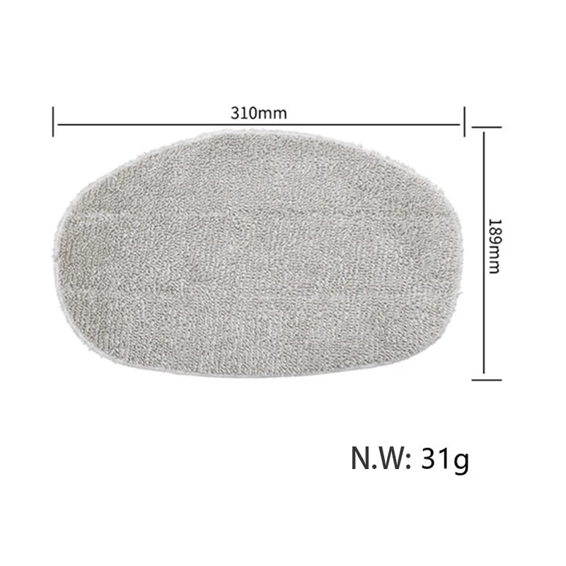 Wasbare Vervangende Dweildoekjes Voor Leifheit Cleantenso Stoomreiniger Microfiber Mop Pads Hoofd Huishouden