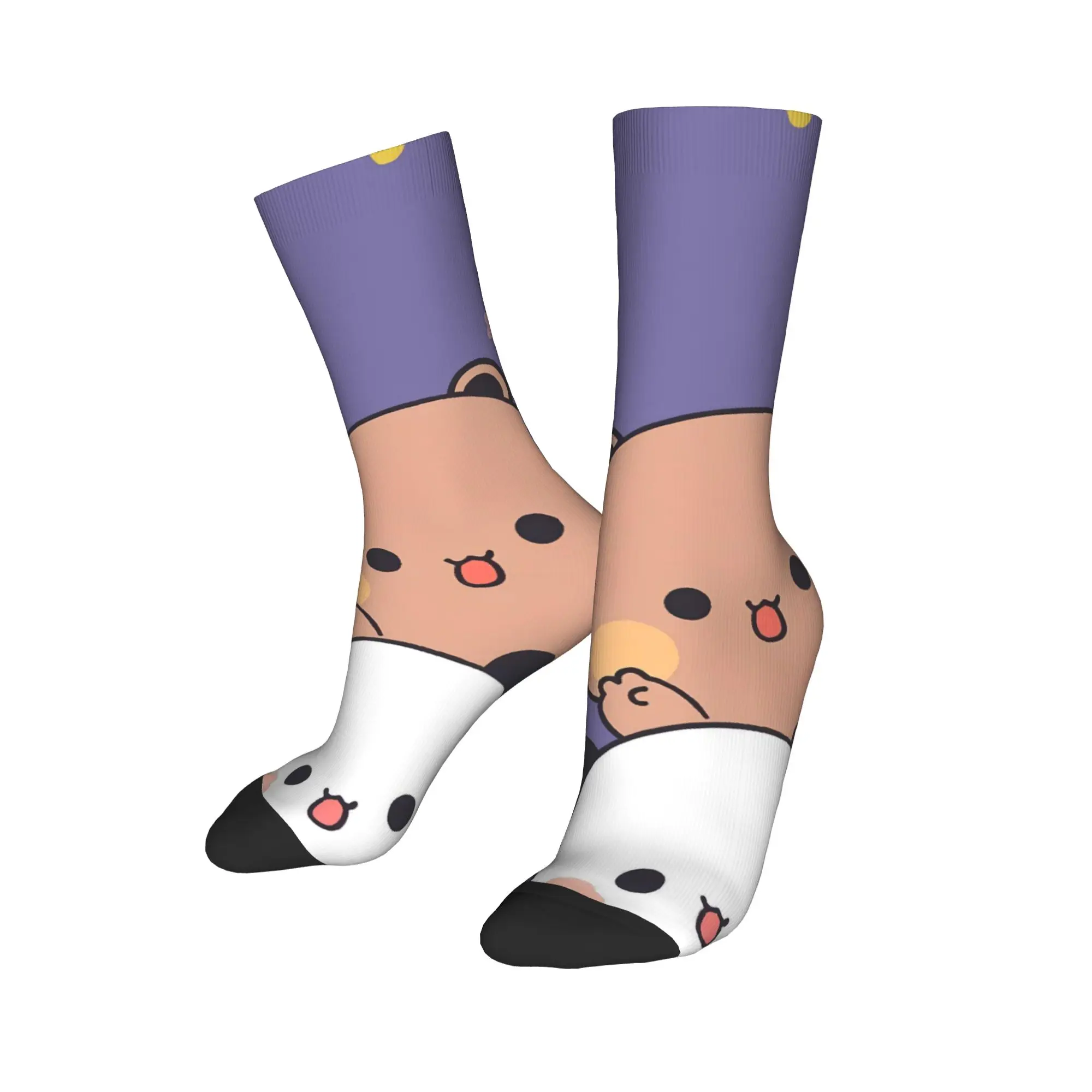 Unisex Men Socks BuBu and Dudu  Stockings Winter Novelty High Quality Socks Pattern Outdoor Sports Anti Bacterial Socks