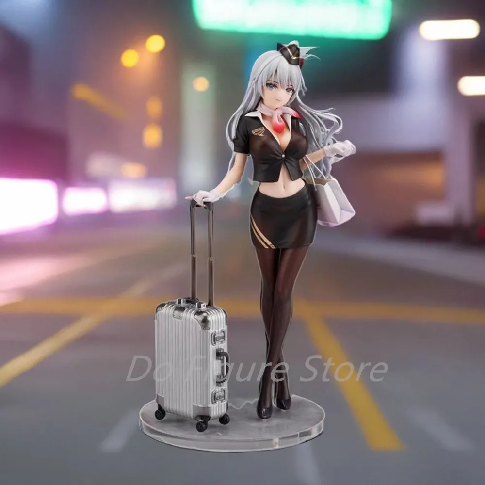 Otherwhere PartyLook Awahara Shiori Stewardess Ver. 1/7 Scale PVC Action Figure Anime Figure Model Toys Collection Doll Gift