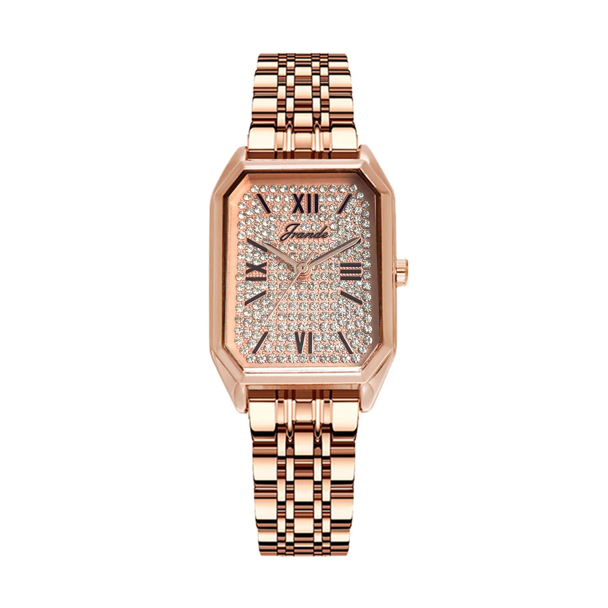New Women'S Quartz Watch, Stylish And Luxurious Steel Band Watch, High-End Timepiece, Unique Wristwatch, Valentine'S Day Gift.