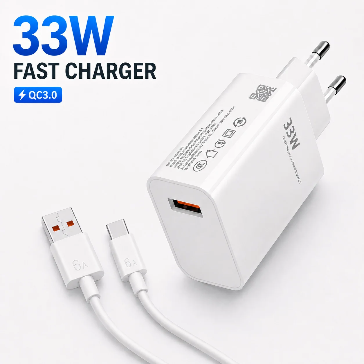 carregador-rapido-usb-33w-qc-30-com-plugue-eu-e-cabo-usb-a-para-tipo-c-de-6a-para-carregamento-rapido-de-celulares-usb-c
