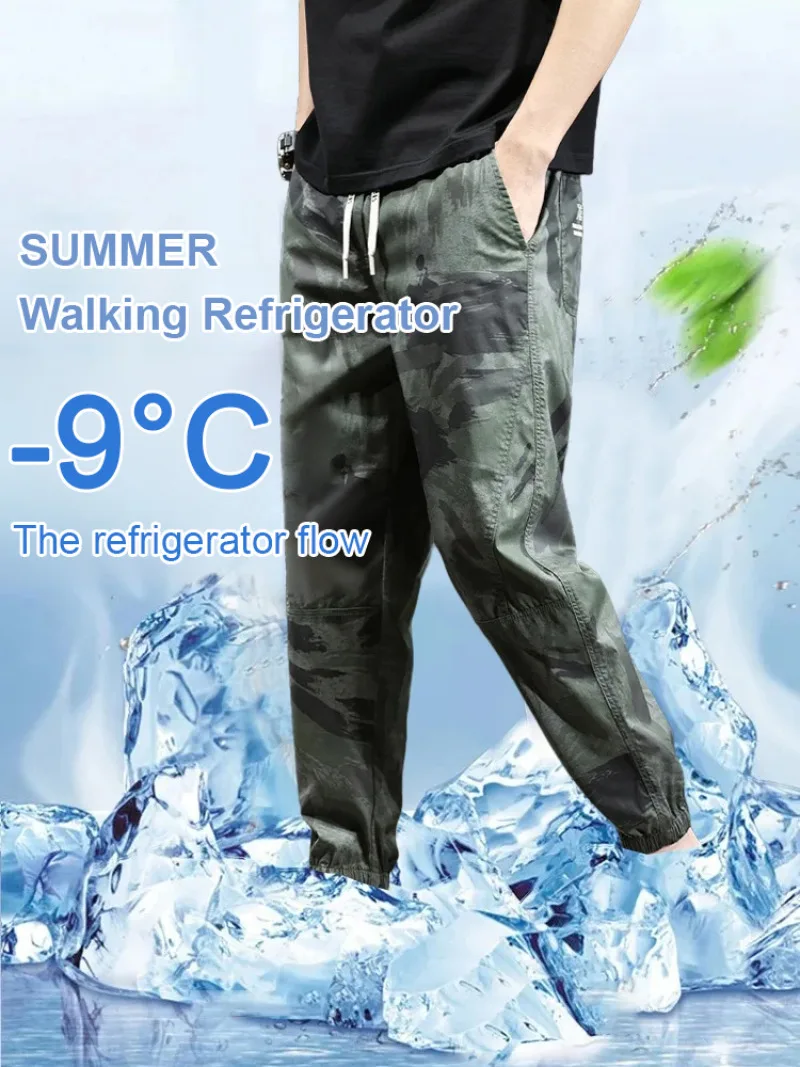 

Летняя повседневная одежда Брюки Спортивные штаны Быстросохнущие Комфортные многофункциональные карманные сухость Летние брюки на шнурке Спортивные брюки