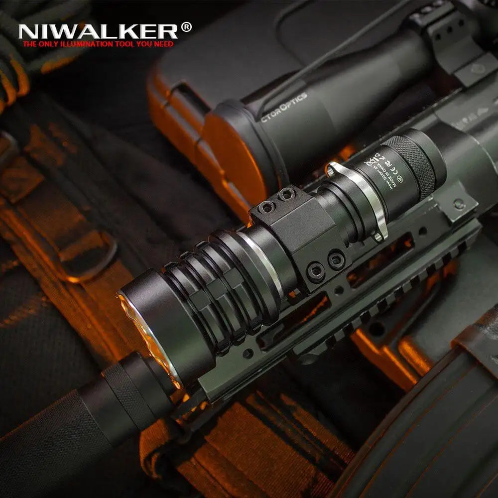 Niwalker N50T 2300 Lumens Tactical Flashlight