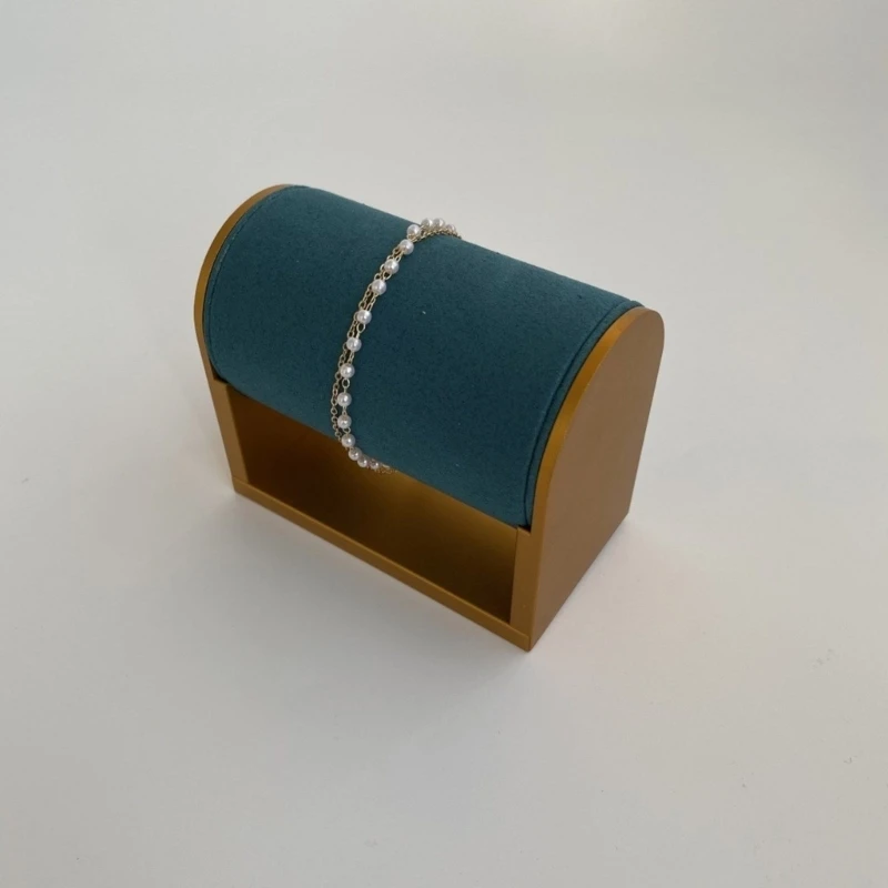 Practical Sturdy Metal Watch and Bracelet Display Stand Home Accessory with Adjustable Viewing Angles Organization