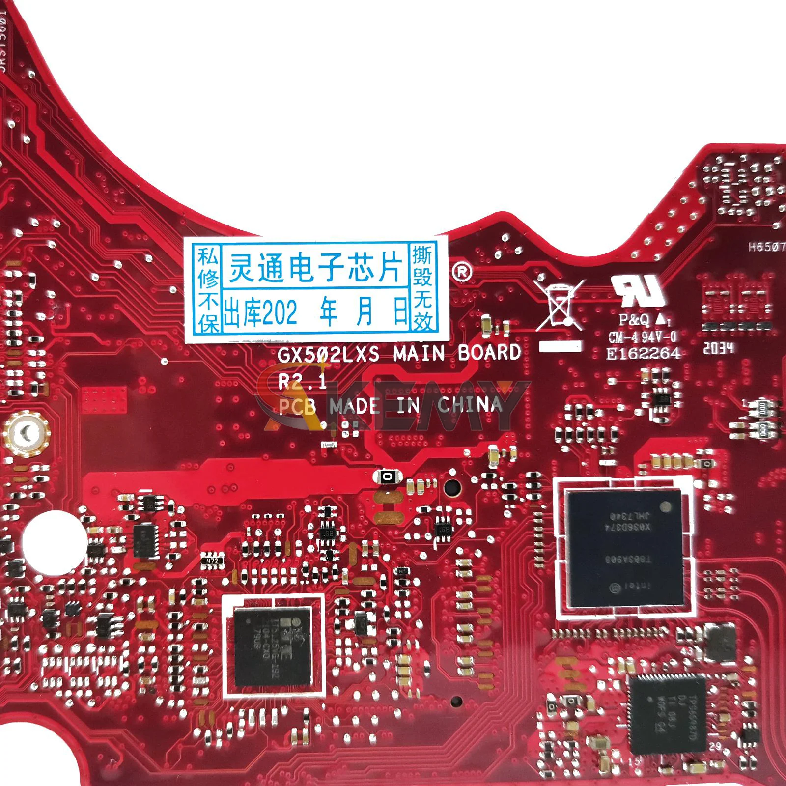 GX502LXS Laptop Motherboard For ASUS ROG Zephyrus GX502L GX502LXS S15 GX502LW GX502LV GX502LU GX502LWS Mainboard W/ I5 I7 i9 CPU