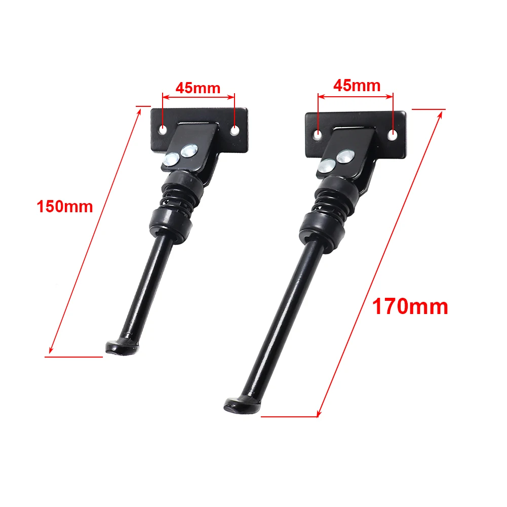 150mm/170mm 10 inch Electric Scooter Parking Foot Support for Kugoo M4 E-scooter Iron Kickstand Rack Stand Accessories Parts