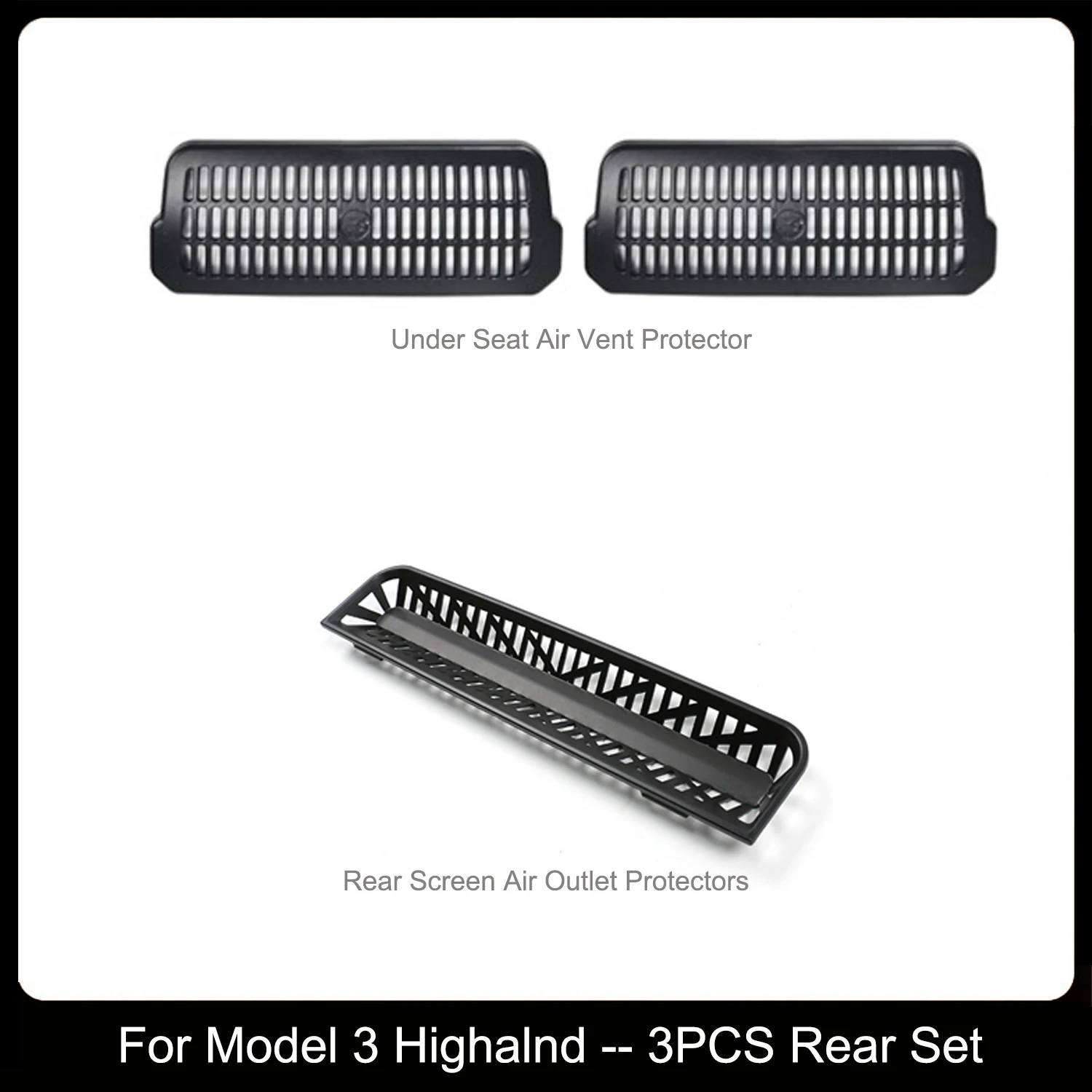 whiteforce Für Tesla Modell 3, Highland Frontschürze Grill Mesh Lufteinlass Vent Abdeckung Grille Wachen Schutz Anti-insekten Net zubehör 3