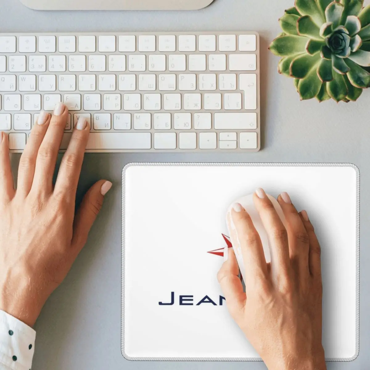 Jeanneau Yachts ماوس الوسادة الكمبيوتر لوحة المفاتيح الماوس حصيرة الألعاب الكمبيوتر حصيرة مكتبية اكسسوارات الجدول الحصير #2