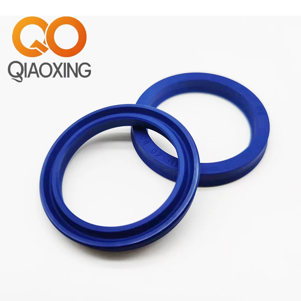 50PCS UN/UHS-11.2/12/12.5/14/16/18 Piston Rod Seals Polyurethane(PU) Hydraulic Oil Seals for Cylinders -35°C~100°C High Pressure