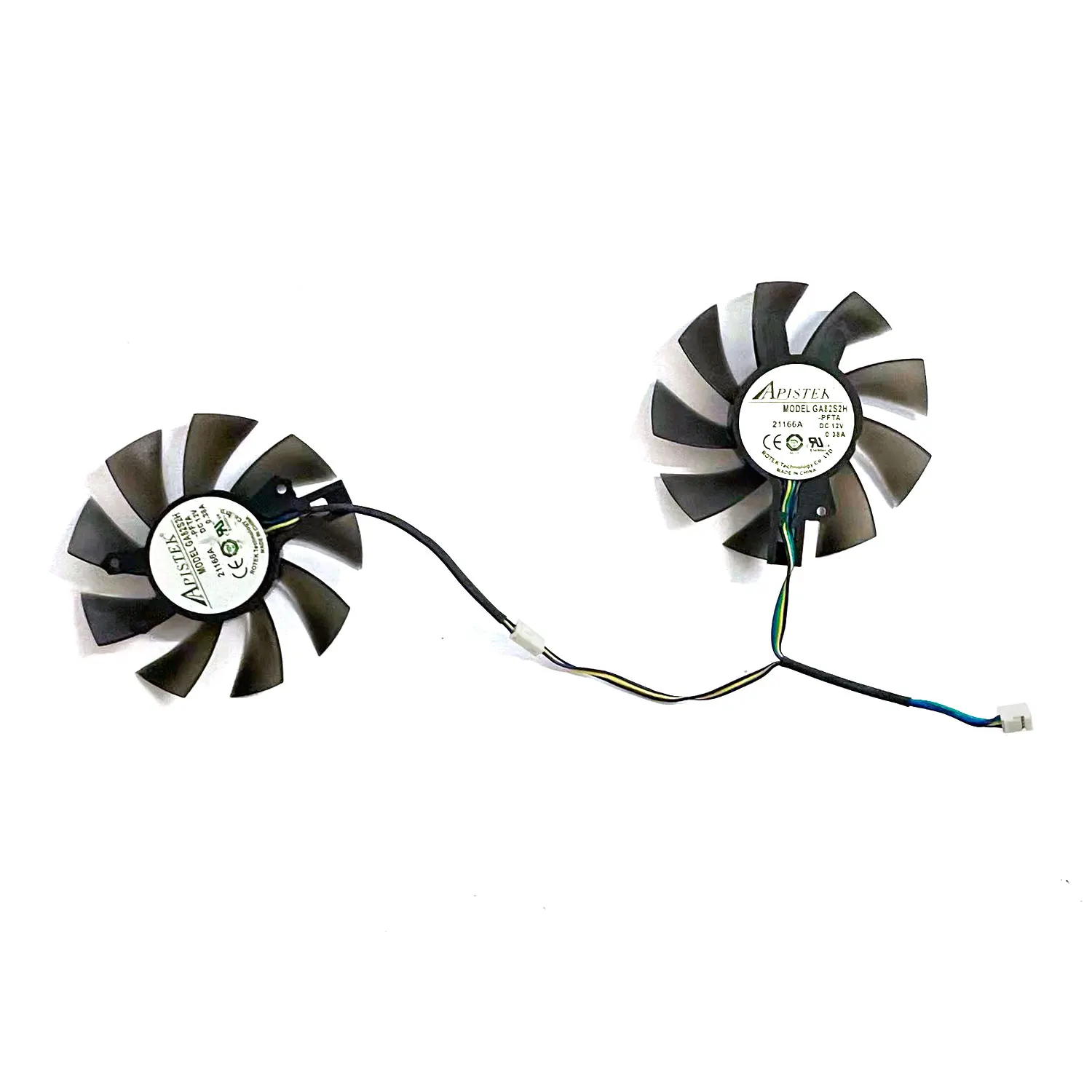 مروحة GPU جديدة 4PIN 75 مللي متر GA82S2H لبطاقة الرسومات KFA2 GTX1660 Super ELITE GTX 1650 Super EX