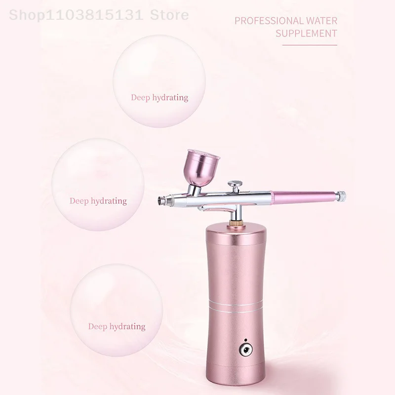 Kit d'aérographe Portable, brosse à Air sans fil avec compresseur, pistolet de pulvérisation électrique portatif, coloration de tatouage, modèle graphique Graffiti