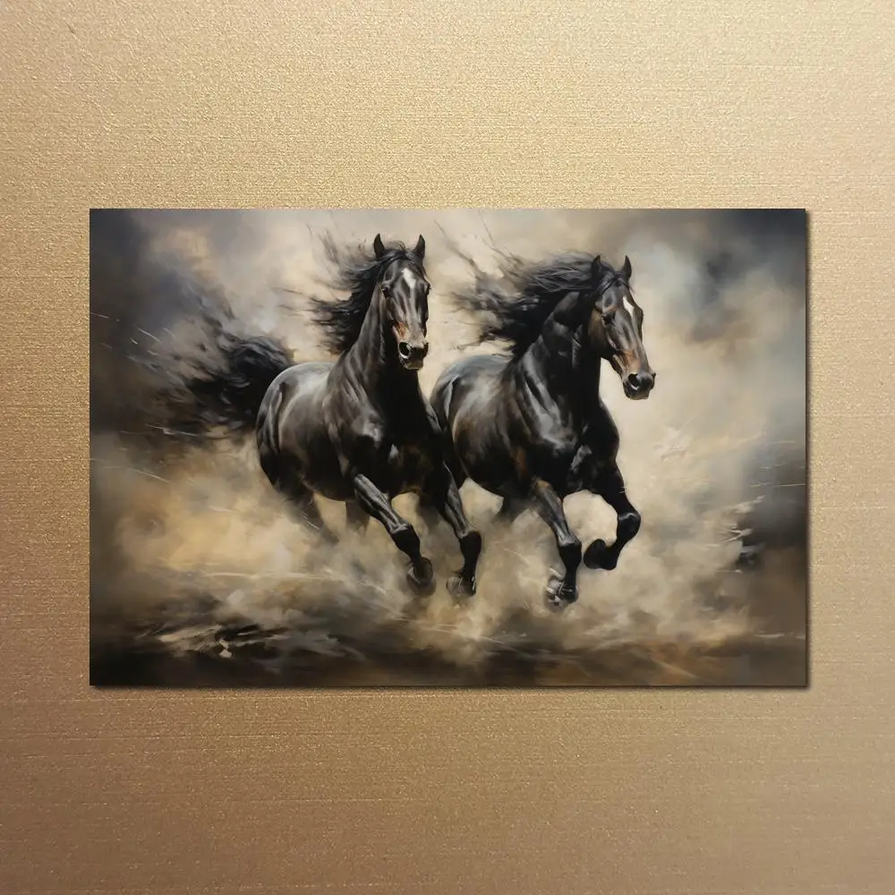 

Modern Horse Canvas Prints Large Wall Art Living Room Decor HD Printing Picture Posters Runing Horses Painting Framed Artwrok