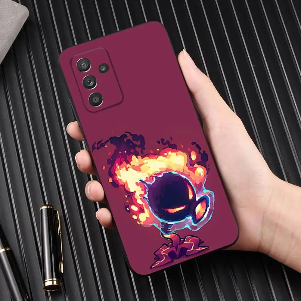 حافظة هاتف P-Plants vs Cool Z-Zombies لهاتف Samsung Galaxy A 91,80,73,72,53,52,51,22,5G,Plus,J,Note غطاء أسود ناعم