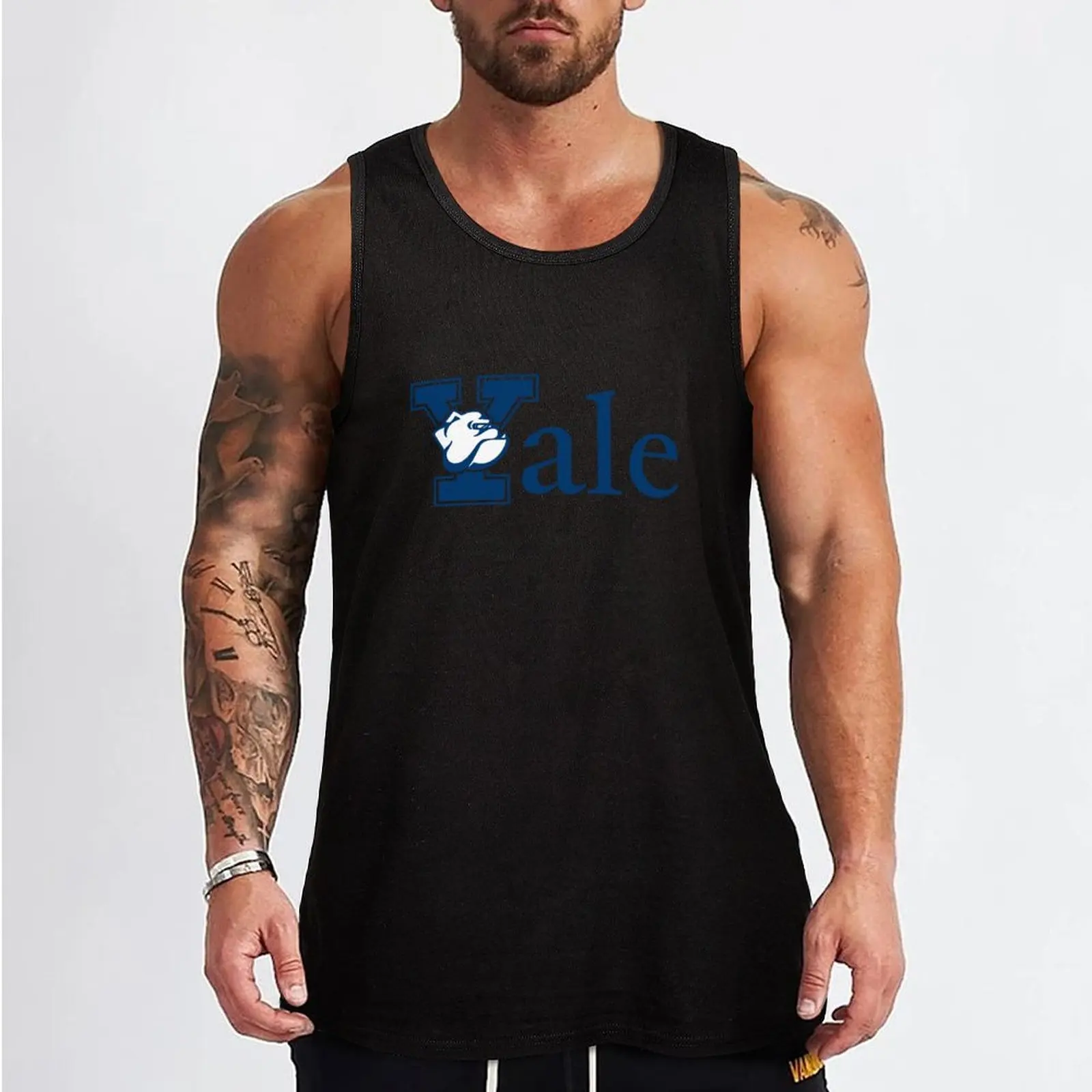 yale Tank Top sleeveless shirts Bodybuilding shirt