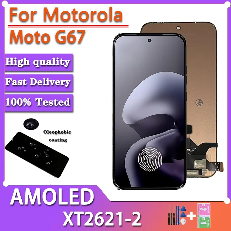 678“amoled-for-motorola-moto-g67-xt2621-2-lcd-display-touch-screen-sensor-digiziter-for-moto-g77-xt2621-4-display-replacement