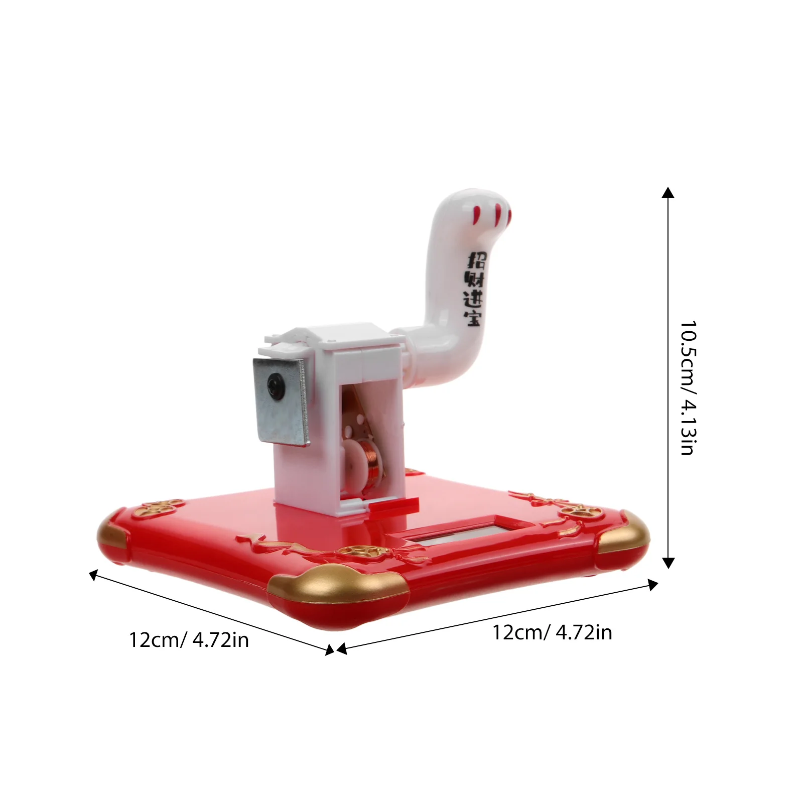 Luck cat substituição braço agitando acessório mecanismo de movimento movido a energia solar para estátua de gato dispositivo de balanço montagem decorativa