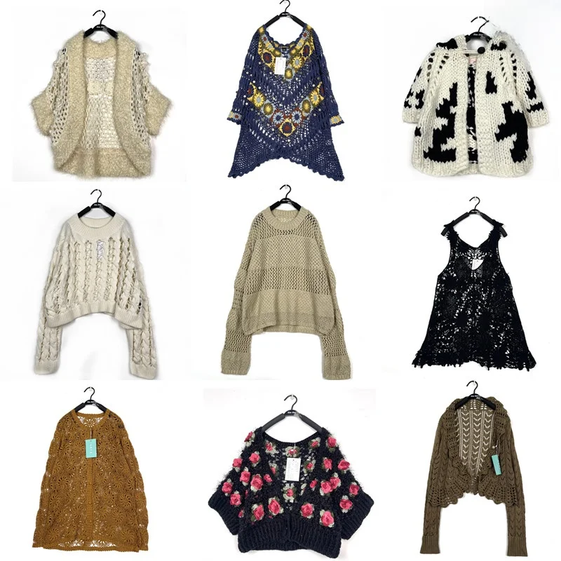 

Винтаж ручной работы, весна-осень, ажурный крючок, цветок, сельская местность, верхняя одежда, свитер T80, милая, обычная длина